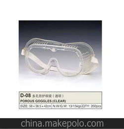 厂家直销 精品销售 专业生产 透明 聚叹多空防护眼镜 防护眼镜 眼罩